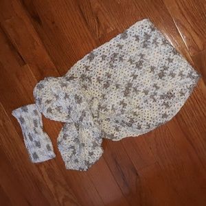 Handmade Infinity Scarf with matching Headband